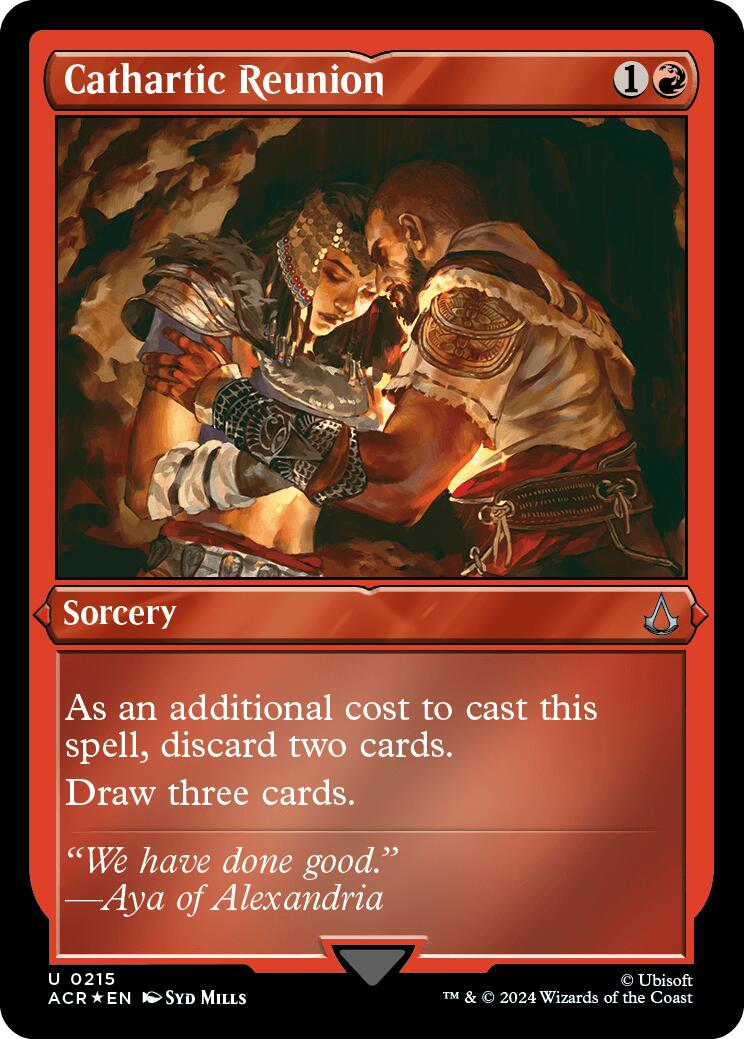 {C} Cathartic Reunion (Foil Etched) [Assassin's Creed][ACR 215]