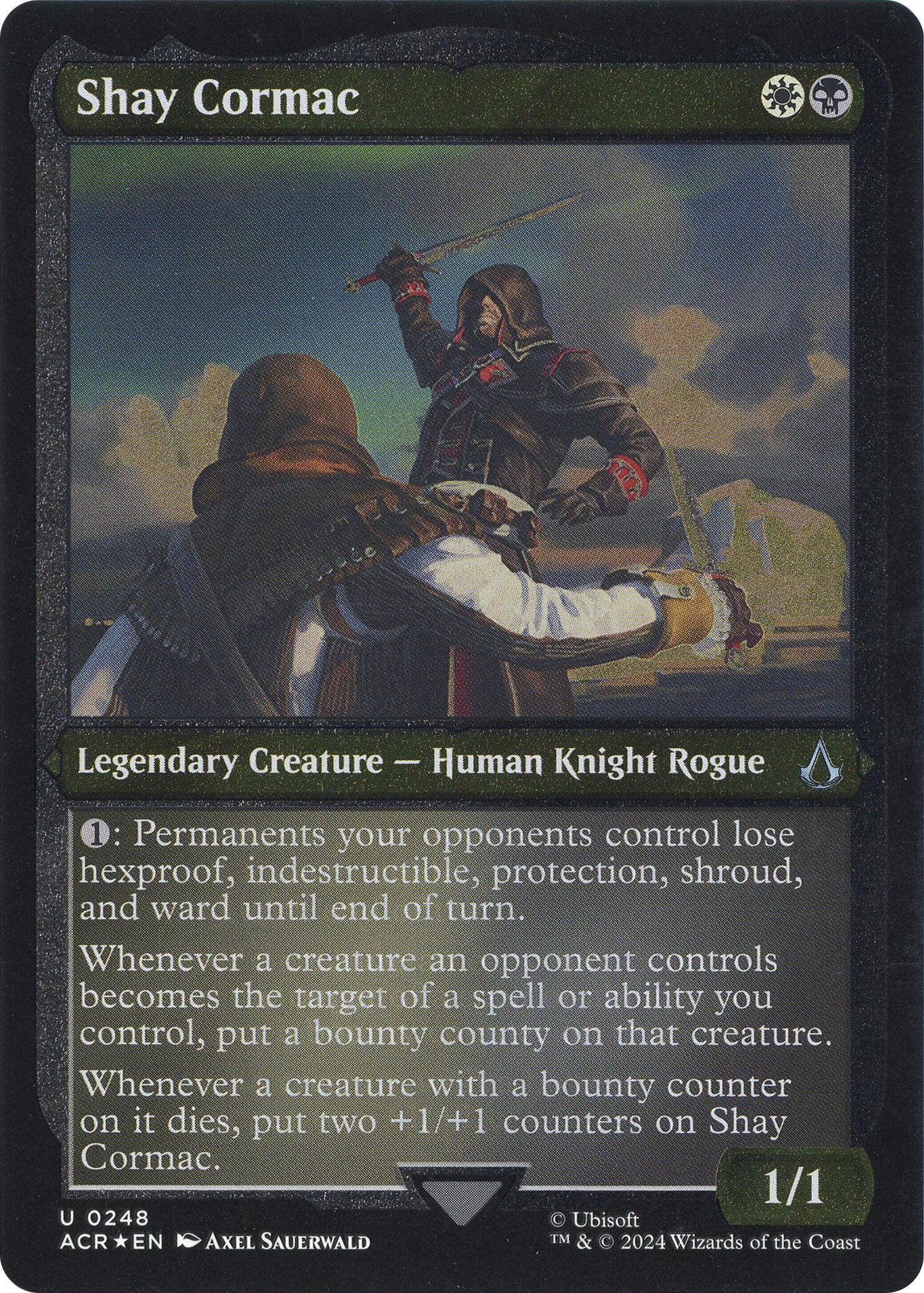 {C} Shay Cormac (Foil Etched) [Assassin's Creed][ACR 248]