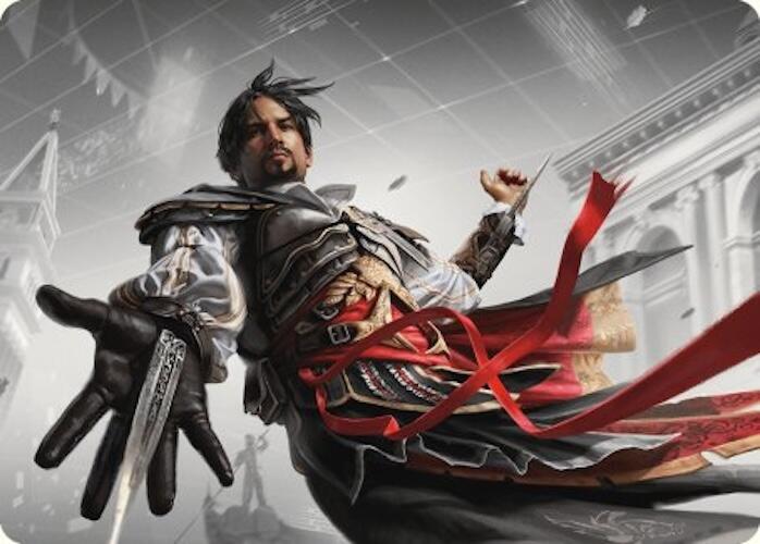{A} Ezio Auditore da Firenze Art Card [Assassin's Creed Art Series][AACR 013]