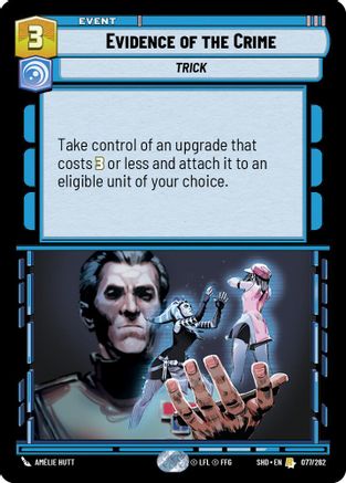 {SW-R}Evidence of the Crime (077/262) [Shadows of the Galaxy]