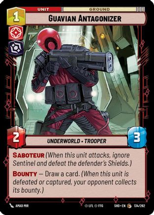 {SW-C}Guavian Antagonizer (134/262) [Shadows of the Galaxy]