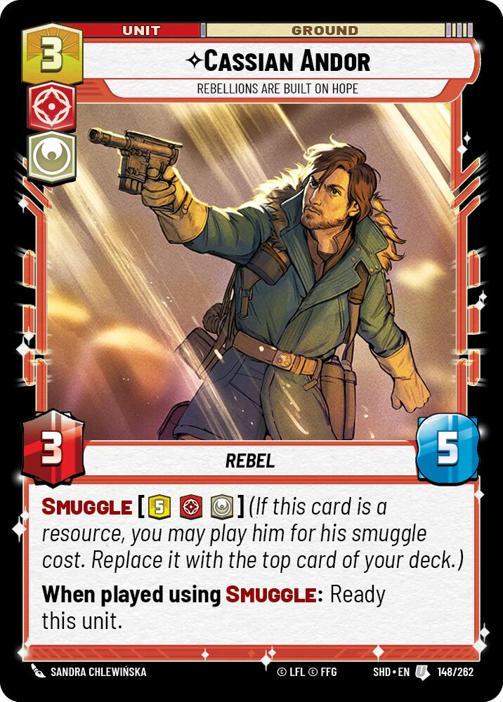 {SW-C}Cassian Andor - Rebellions Are Built On Hope (148/262) [Shadows of the Galaxy]