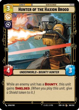 {SW-C}Hunter of the Haxion Brood (186/262) [Shadows of the Galaxy]