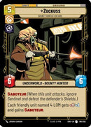 {SW-C}Zuckuss - Bounty Hunter for Hire (190/262) [Shadows of the Galaxy]