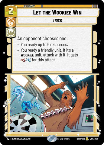 {SW-R}Let the Wookiee Win (205/262) [Shadows of the Galaxy]