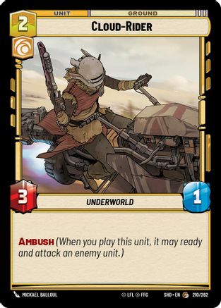 {SW-C} Cloud-Rider (210/262) [Shadows of the Galaxy]