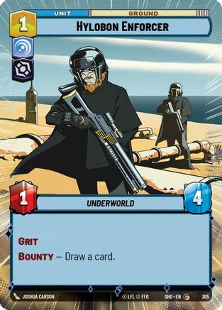 {SW-C}Hylobon Enforcer (Hyperspace) (305) [Shadows of the Galaxy]