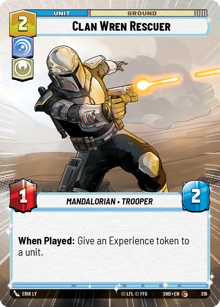 {SW-C}Clan Wren Rescuer (Hyperspace) (316) [Shadows of the Galaxy]