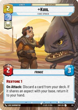 {SW-C}Kuiil - I Have Spoken (Hyperspace) (317) [Shadows of the Galaxy]