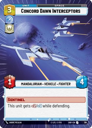 {SW-C}Concord Dawn Interceptors (Hyperspace) (318) [Shadows of the Galaxy]