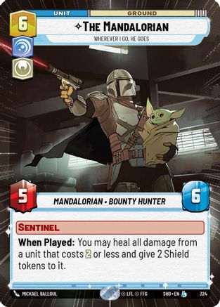 {SW-R}The Mandalorian - Wherever I Go, He Goes (Hyperspace) (324) [Shadows of the Galaxy]