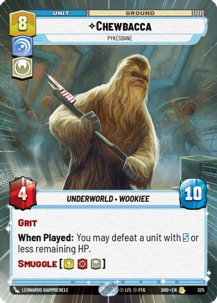 {SW-R}Chewbacca - Pykesbane (Hyperspace) (325) [Shadows of the Galaxy]