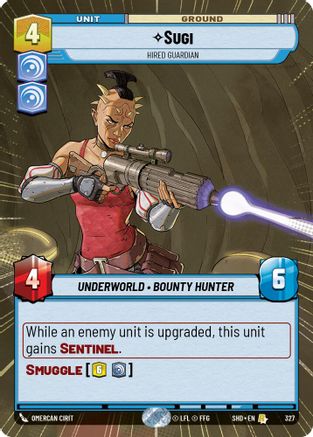 {SW-R}Sugi - Hired Guardian (Hyperspace) (327) [Shadows of the Galaxy]