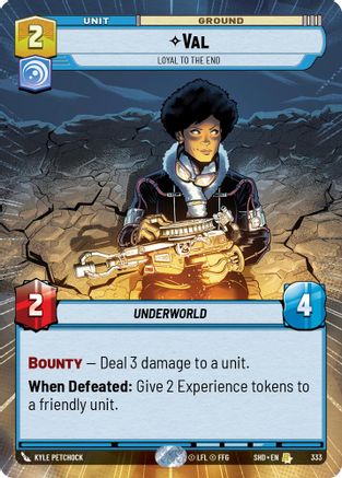 {SW-R}Val - Loyal to the End (Hyperspace) (333) [Shadows of the Galaxy]