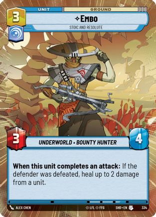 {SW-C}Embo - Stoic and Resolute (Hyperspace) (334) [Shadows of the Galaxy]