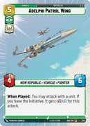 {SW-C}Adelphi Patrol Wing (Hyperspace) (370) [Shadows of the Galaxy]