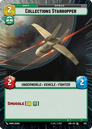{SW-C}Collections Starhopper (Hyperspace) (380) [Shadows of the Galaxy]