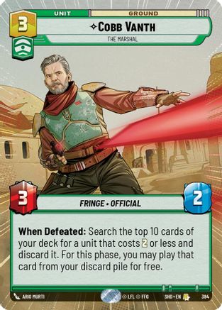 {SW-R}Cobb Vanth - The Marshal (Hyperspace) (384) [Shadows of the Galaxy]