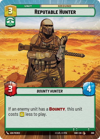 {SW-C}Reputable Hunter (Hyperspace) (386) [Shadows of the Galaxy]