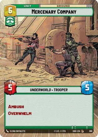 {SW-C}Mercenary Company (Hyperspace) (390) [Shadows of the Galaxy]