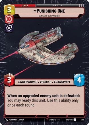 {SW-C}Punishing One - Dengar's Jumpmaster (Hyperspace) (406) [Shadows of the Galaxy]