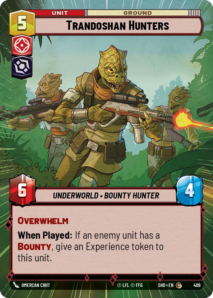 {SW-C}Trandoshan Hunters (Hyperspace) (409) [Shadows of the Galaxy]