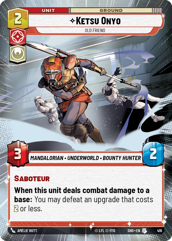 {SW-C}Ketsu Onyo - Old Friend (Hyperspace) (416) [Shadows of the Galaxy]