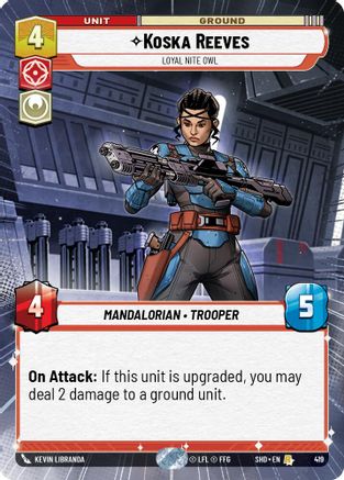 {SW-R}Koska Reeves - Loyal Nite Owl (Hyperspace) (419) [Shadows of the Galaxy]