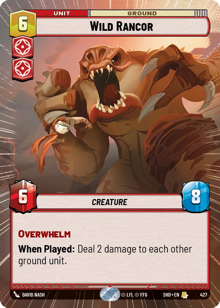{SW-R}Wild Rancor (Hyperspace) (427) [Shadows of the Galaxy]