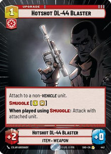 {SW-R}Hotshot DL-44 Blaster (Hyperspace) (443) [Shadows of the Galaxy]