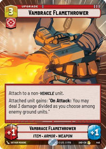 {SW-R}Vambrace Flamethrower (Hyperspace) (446) [Shadows of the Galaxy]