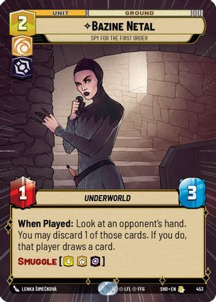 {SW-R}Bazine Natal - Spy for the First Order (Hyperspace) (453) [Shadows of the Galaxy]