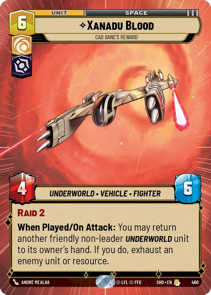 {SW-R}Xanadu Blood - Cad Bane's Reward (Hyperspace) (460) [Shadows of the Galaxy]