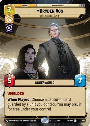 {SW-R}Dryden Vos - Offering No Escape (Hyperspace) (461) [Shadows of the Galaxy]