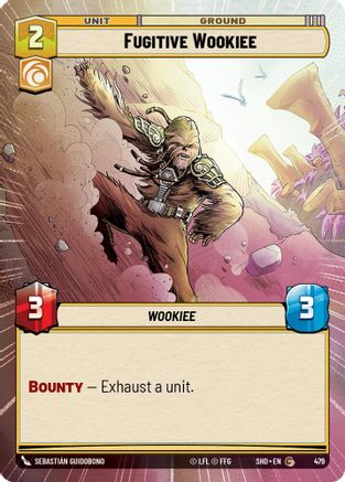 {SW-C}Fugitive Wookiee (Hyperspace) (479) [Shadows of the Galaxy]