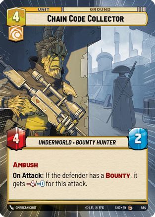 {SW-C}Chain Code Collector (Hyperspace) (484) [Shadows of the Galaxy]
