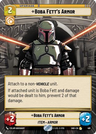 {SW-R}Boba Fett's Armor (Hyperspace) (491) [Shadows of the Galaxy]