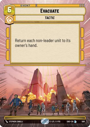 {SW-R}Evacuate (Hyperspace) (500) [Shadows of the Galaxy]