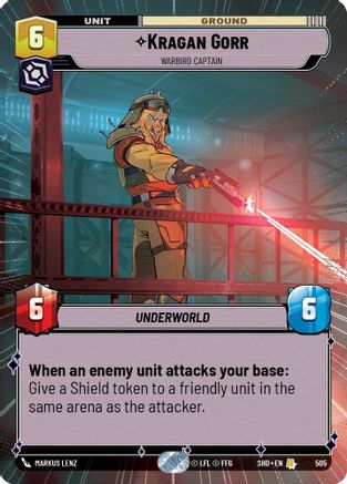 {SW-R}Kragan Gorr - Warbird Captain (Hyperspace) (505) [Shadows of the Galaxy]
