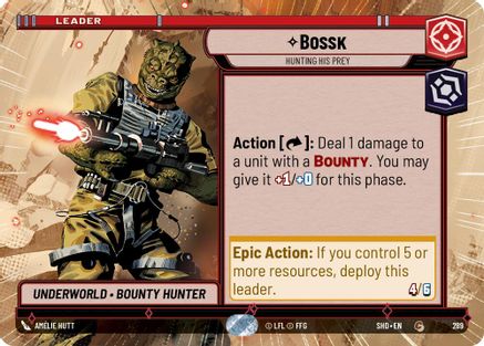 {SW-LD}Bossk - Hunting His Prey (Hyperspace) (289) [Shadows of the Galaxy]