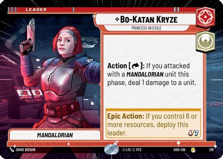 {SW-LD}Bo-Katan Kryze - Princess in Exile (Hyperspace) (291) [Shadows of the Galaxy]
