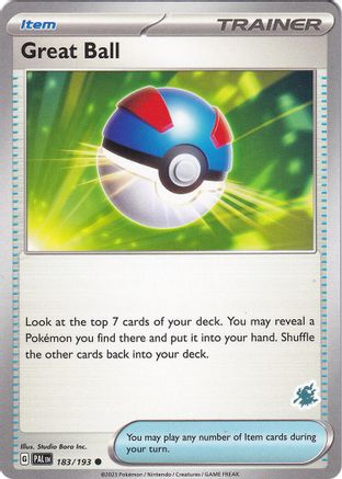 [PKM] Great Ball (183/193) (Darkrai Deck) [Battle Academy 2024]