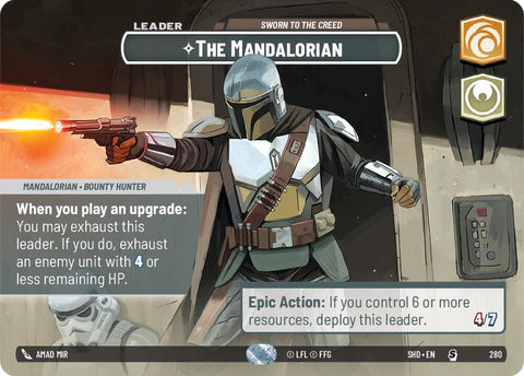 {SW-SH}The Mandalorian - Sworn To The Creed (Showcase) (280) [Shadows of the Galaxy]