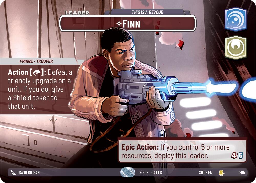 {SW-SH}Finn - This is a Rescue (Showcase) (265) [Shadows of the Galaxy]