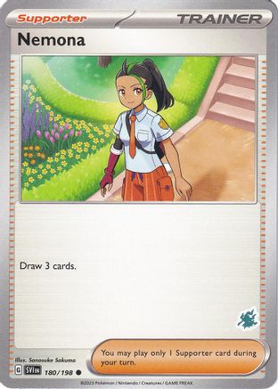 [PKM] Nemona (180/198) (Darkrai Deck) [Battle Academy 2024]
