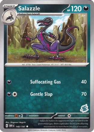 [PKM] Salazzle (140/197) (Darkrai Deck) [Battle Academy 2024]
