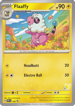 [PKM] Flaaffy (108) (Pikachu Stamp #5) [Battle Academy 2024]