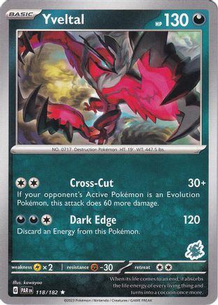 [PKM-R] Yveltal (118/182) (Darkrai Deck) [Battle Academy 2024]