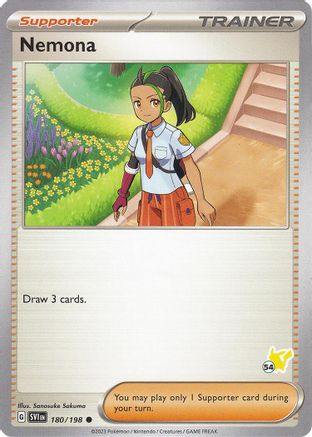[PKM] Nemona (180/198) (Pikachu Stamp #54) [Battle Academy 2024]