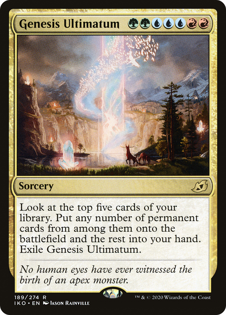 {R} Genesis Ultimatum [Ikoria: Lair of Behemoths][IKO 189]
